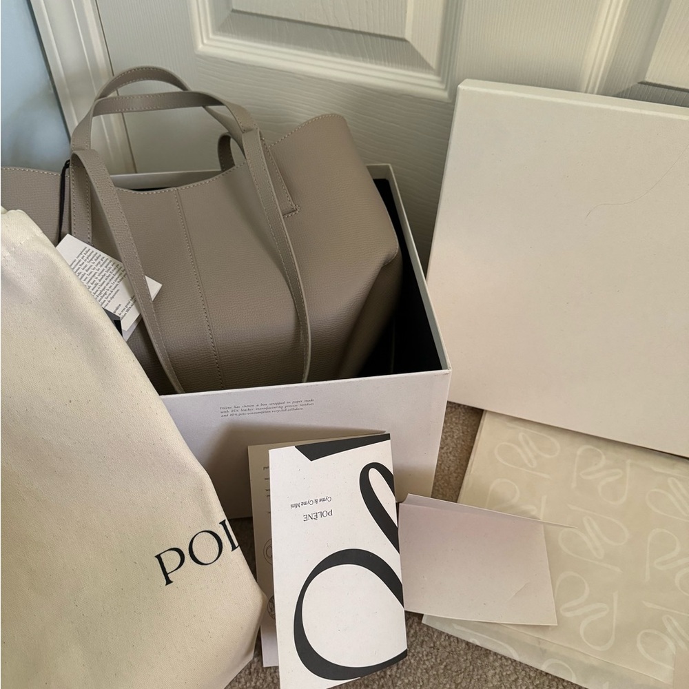Brand new polene MINI cyme bag in taupe (FIRM PRICE)